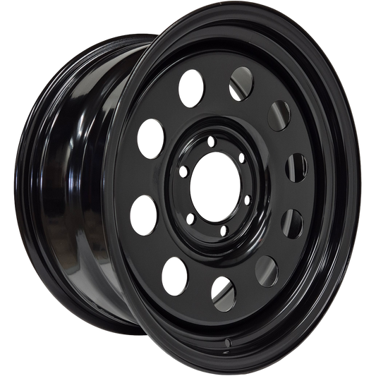 18" x 8" GOJOS Black Modular 6x139.7 ET08 CB106.2 Off-road Steel Wheel