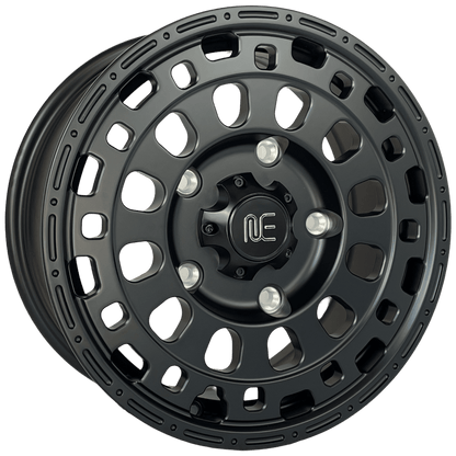 16x7 RMC 301 Forged Matte Black 5x160 ET45 CB65.1 Roadcruza Tyres 