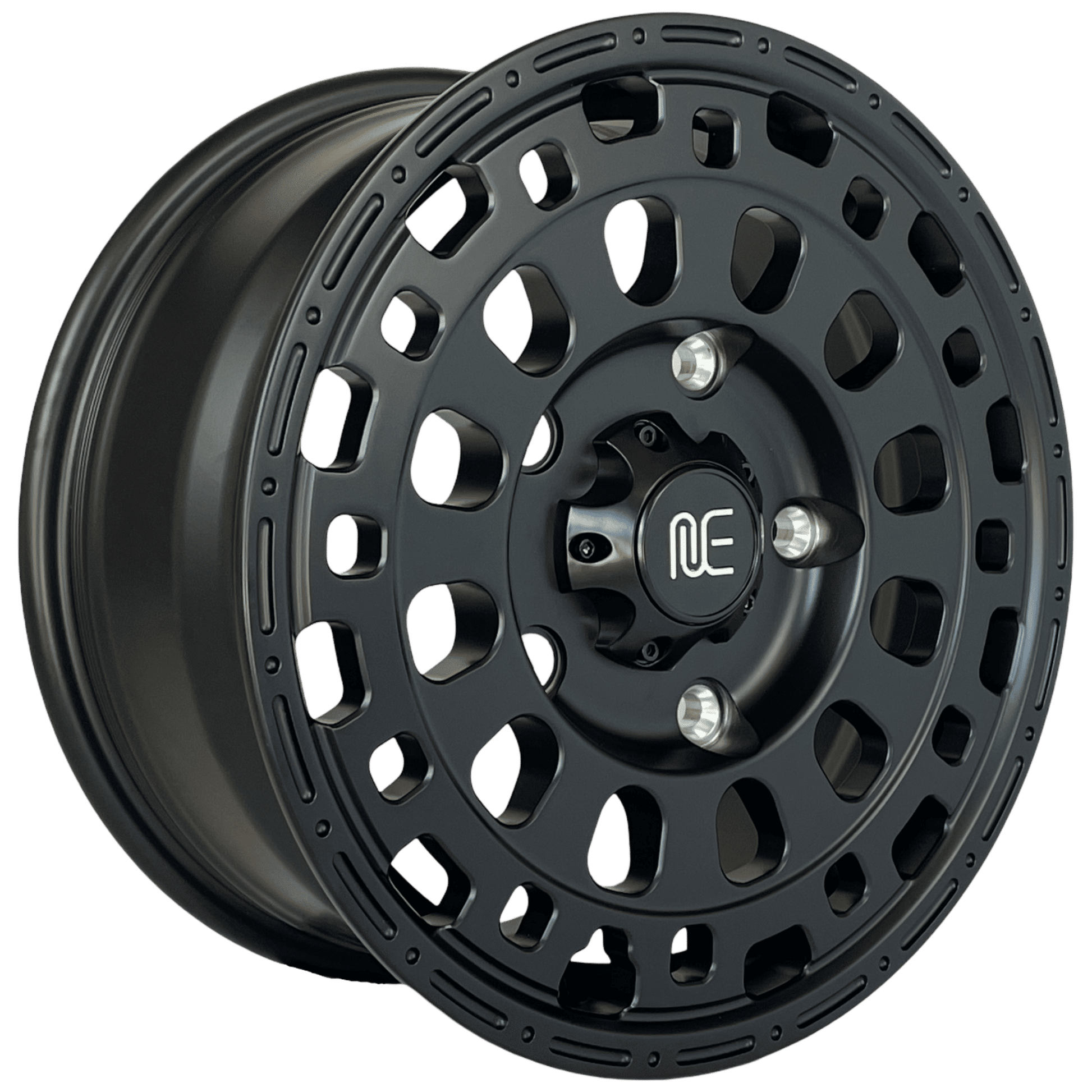 16x7 RMC 301 Forged Matte Black 5x160 ET45 CB65.1 Roadcruza Tyres 