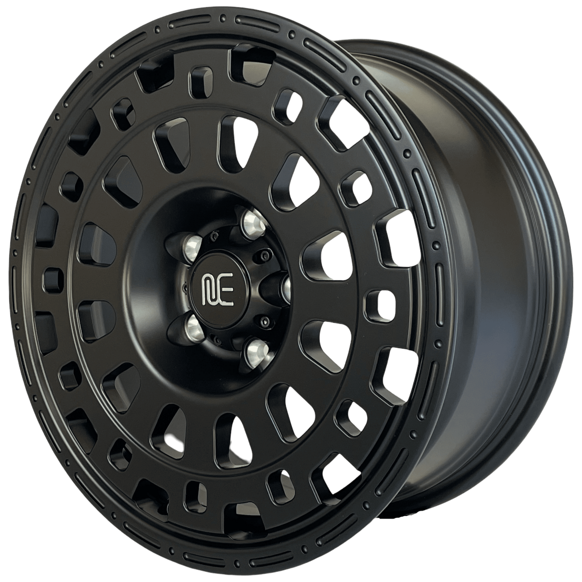 17x8 RMC 301 Forged Matte Black 5x120 ET35 CB65.1 Roadcruza Tyres 