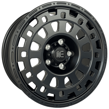 17x8 RMC 301 Forged Matte Black 5x120 ET35 CB65.1 Roadcruza Tyres 