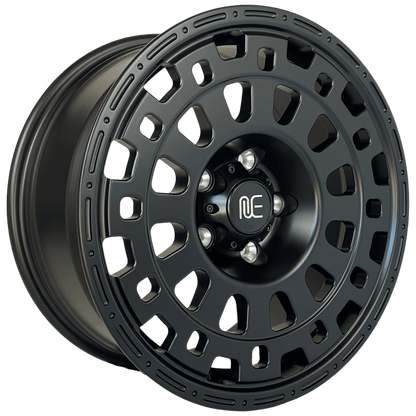 17x8 RMC 301 Forged Matte Black 5x120 ET35 CB65.1 Roadcruza Tyres 