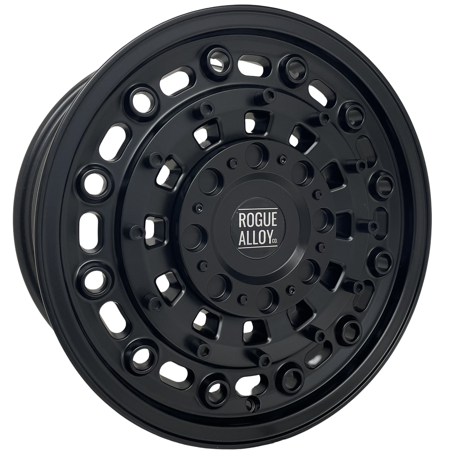 Rogue Alloy CC1 Satin Black Off-road 4x4 Van Wheel