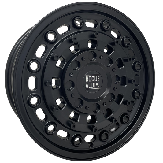 Rogue Alloy CC1 Satin Black Off-road 4x4 Van Wheel