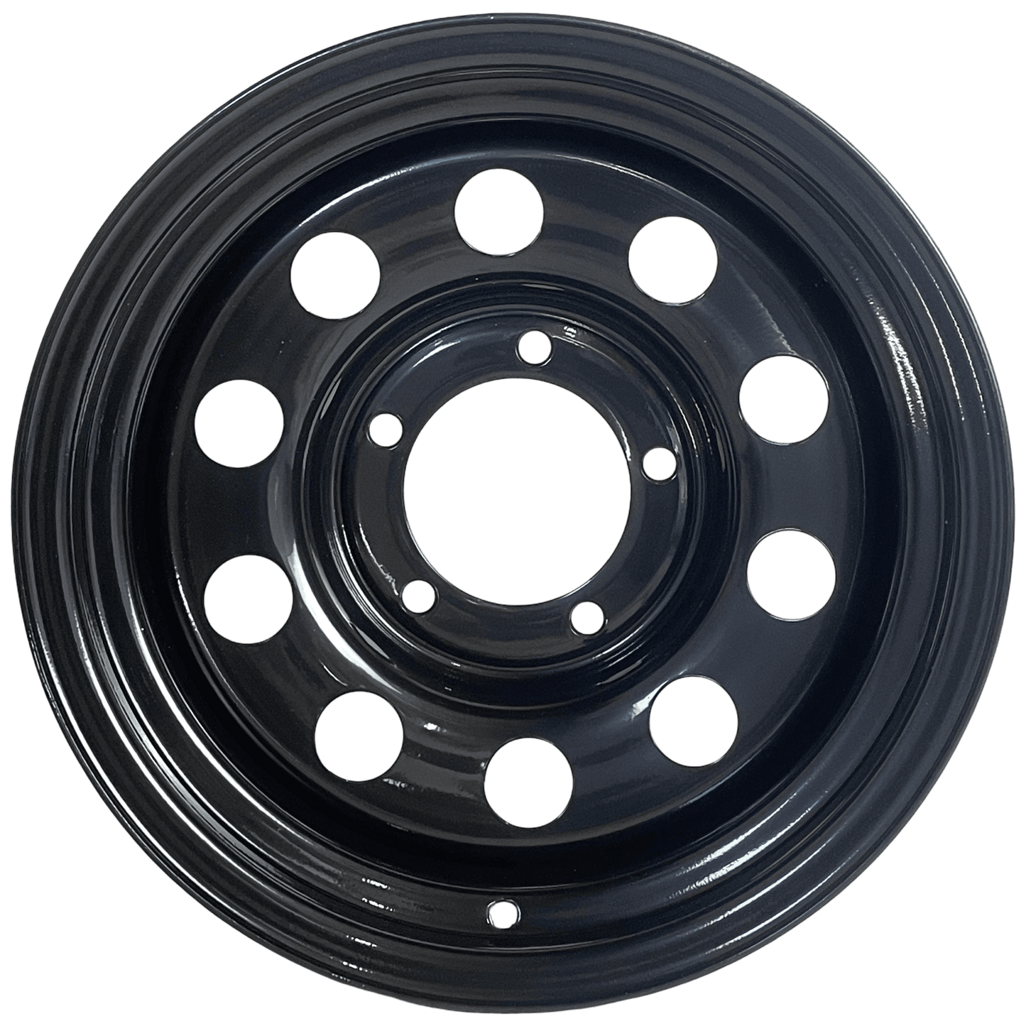 15" x 7" GOJOS Black Modular 5x139.7 ET-30 CB108 Off-Road Steel Wheels Roadcruza Tyres 