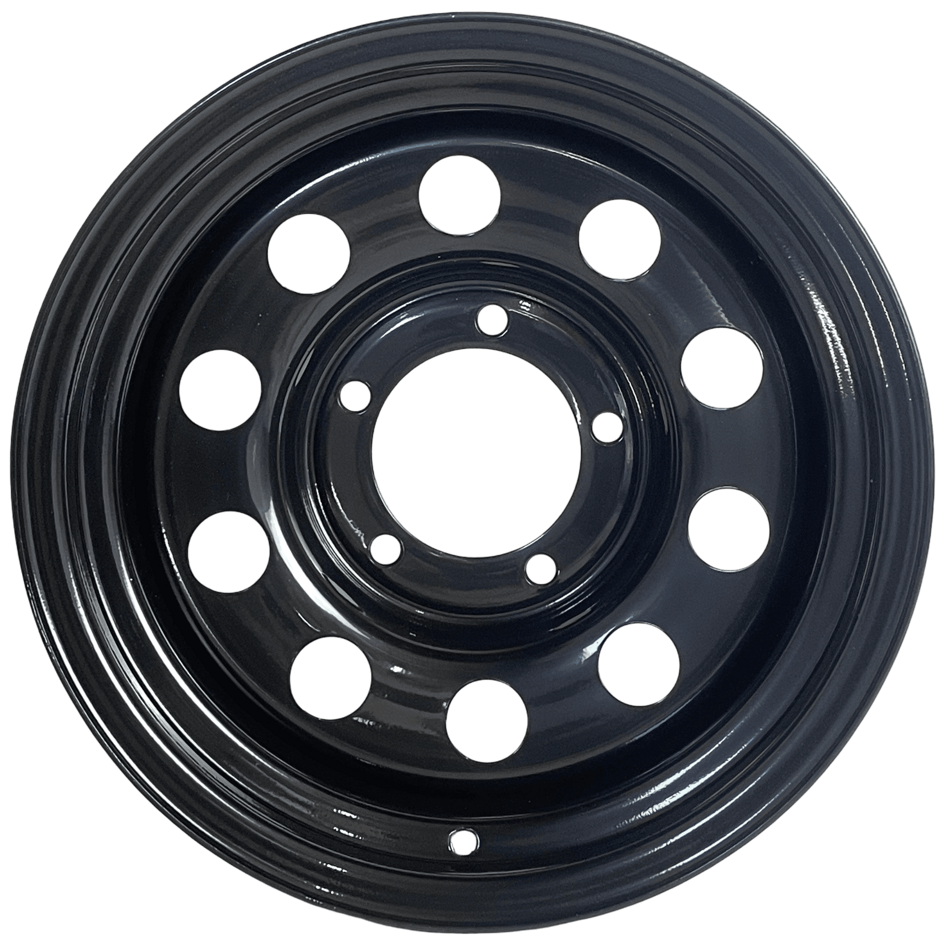 15" x 7" GOJOS Black Modular 5x139.7 ET-30 CB108 Off-Road Steel Wheels Roadcruza Tyres 