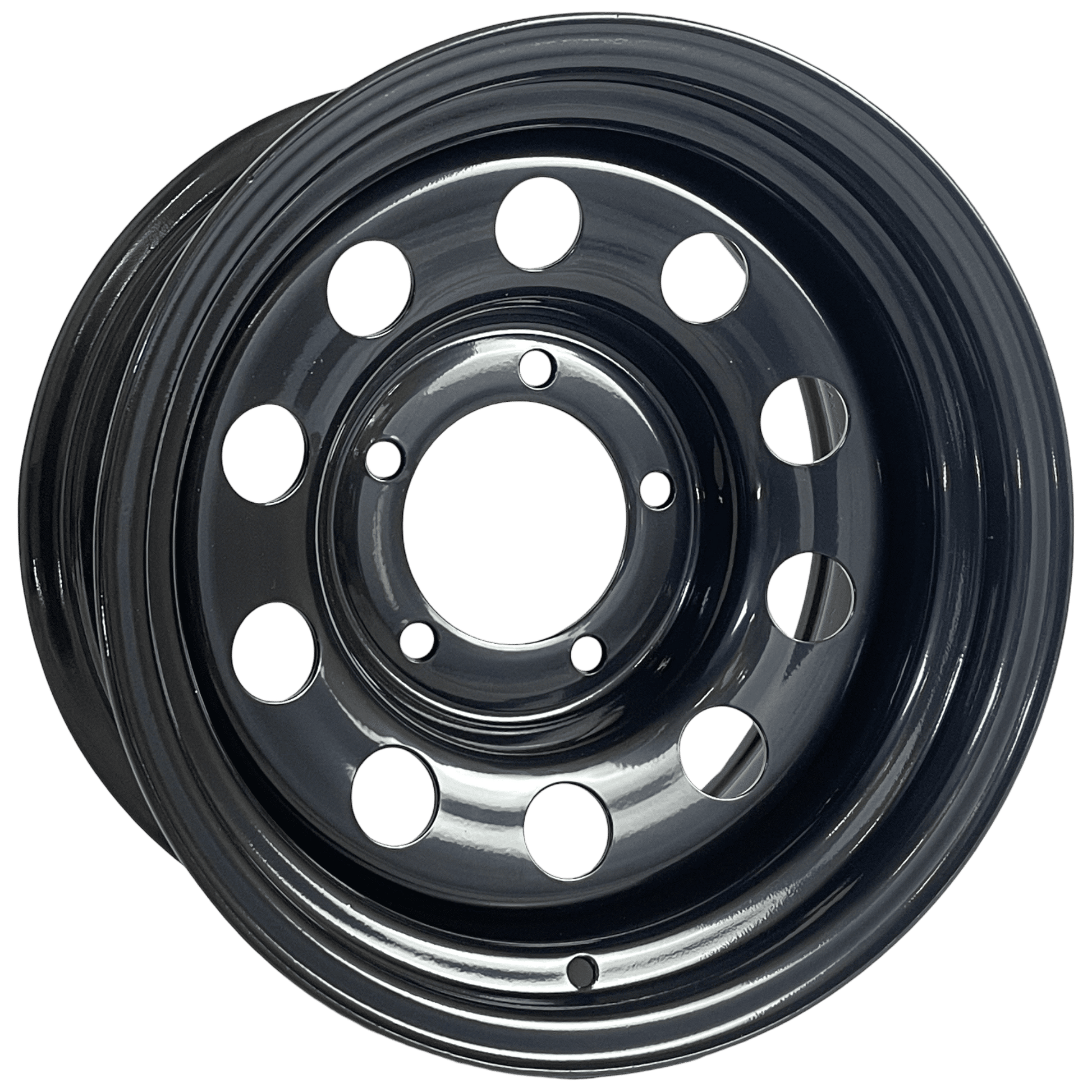 15" x 7" GOJOS Black Modular 5x139.7 ET-30 CB108 Off-Road Steel Wheels Roadcruza Tyres 