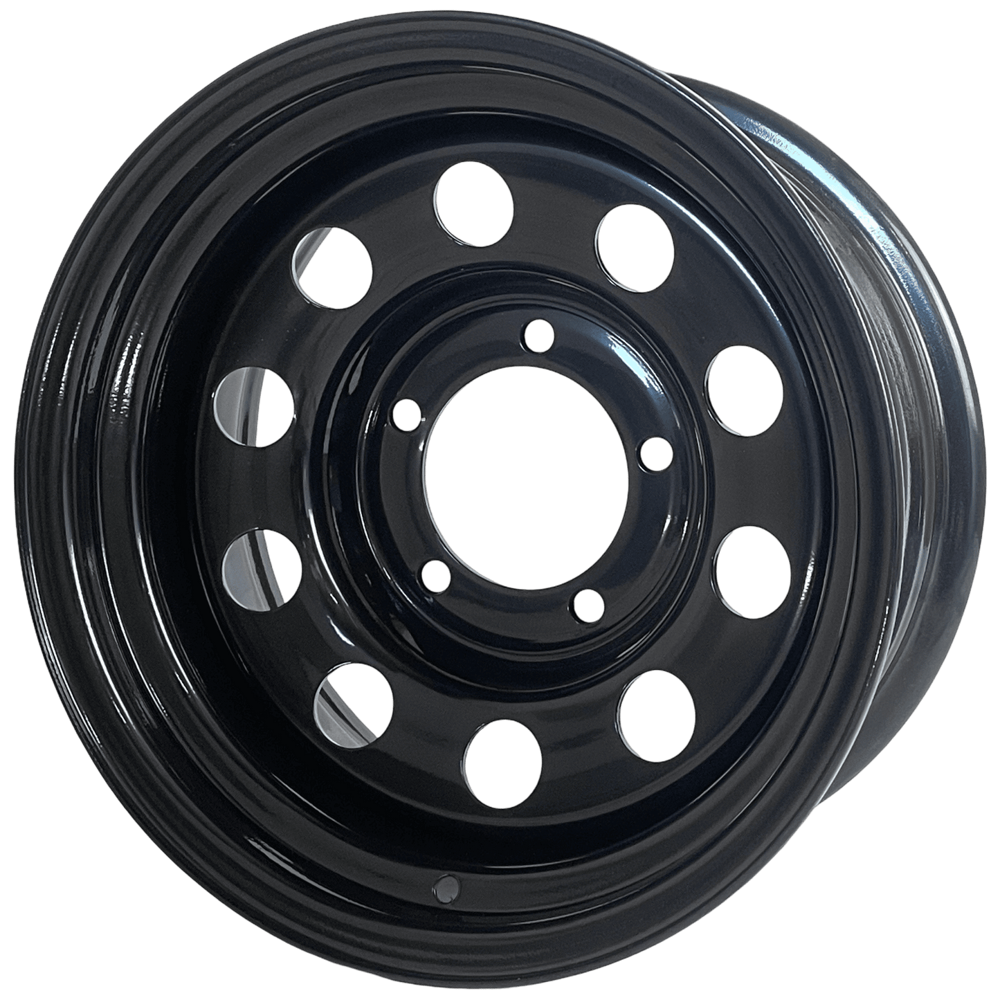 15" x 7" GOJOS Black Modular 5x139.7 ET-30 CB108 Off-Road Steel Wheels Roadcruza Tyres 