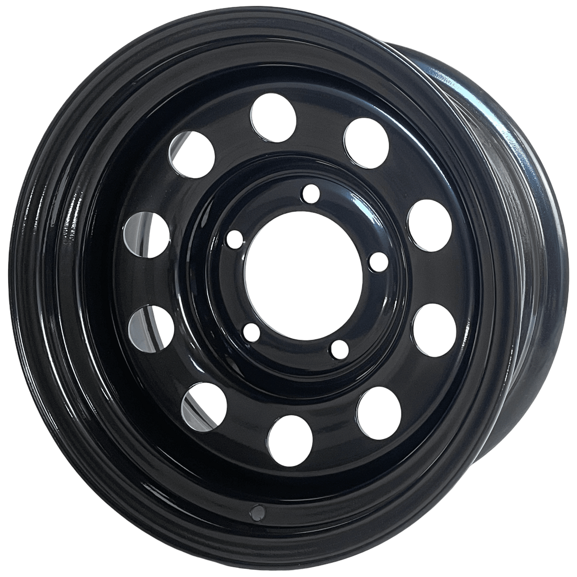 15" x 7" GOJOS Black Modular 5x139.7 ET-30 CB108 Off-Road Steel Wheels Roadcruza Tyres 