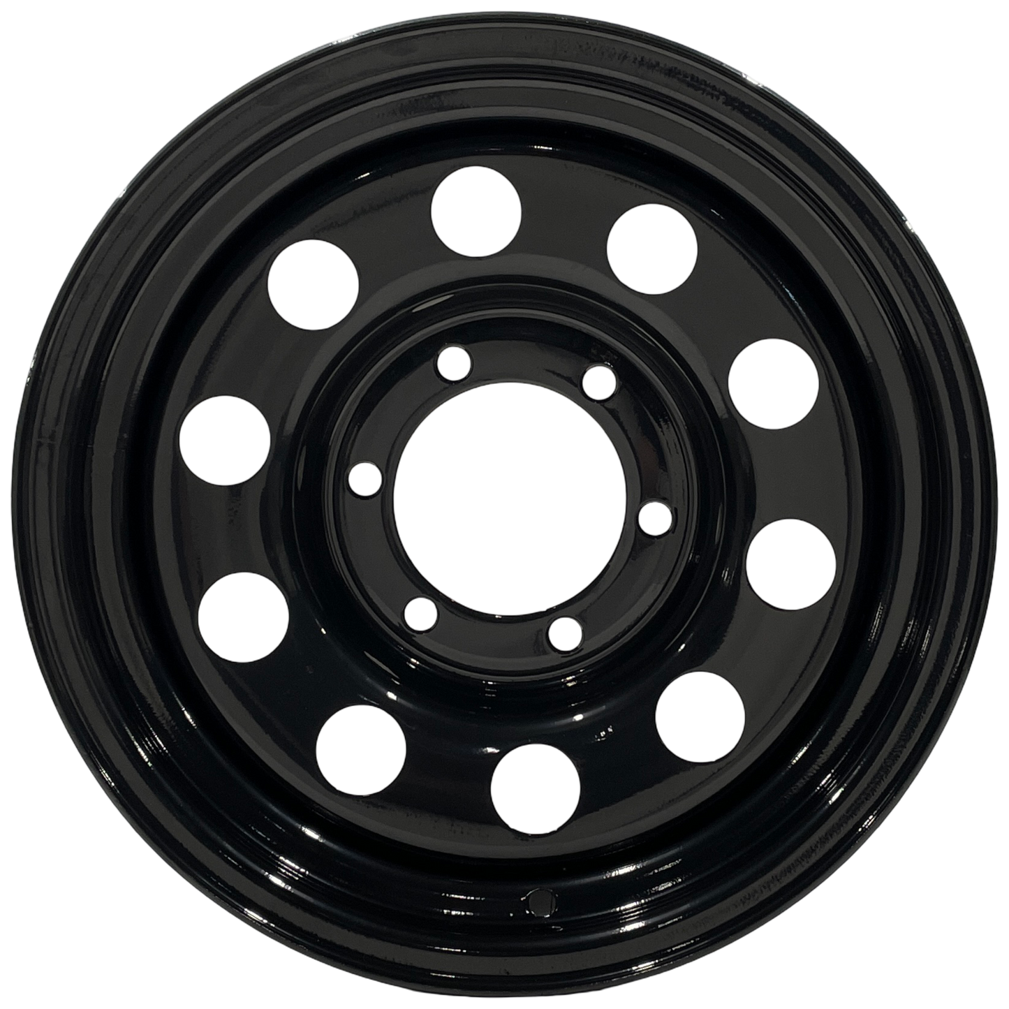 15" x 7" GOJOS Black Modular 6x139.7 ET00 CB110 Off-Road Steel Wheels