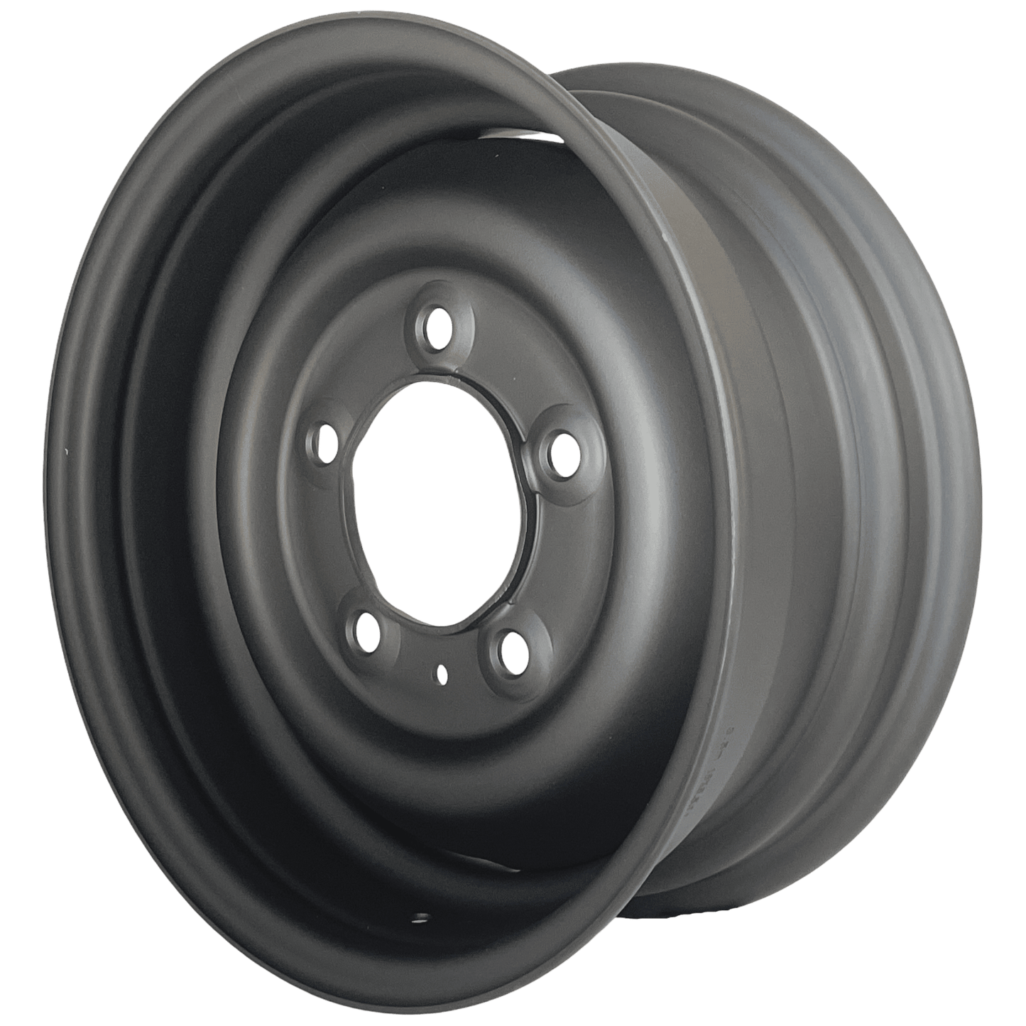 16" x 6.5" GOJOS Matte Black Classic 5x165.1 ET20 CB115 Off-Road Steel Wheels Roadcruza Tyres 