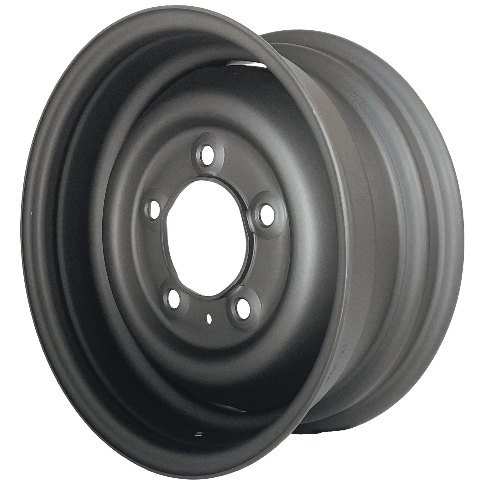16" x 6.5" GOJOS Matte Black Classic 5x165.1 ET20 CB115 Off-Road Steel Wheels Roadcruza Tyres 