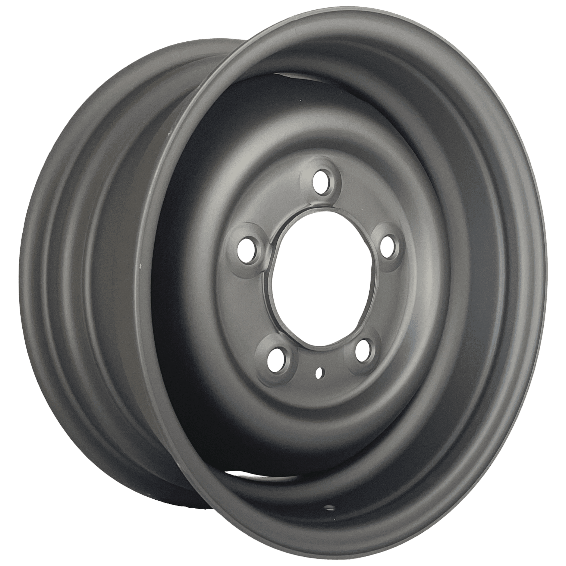 16" x 6.5" GOJOS Matte Black Classic 5x165.1 ET20 CB115 Off-Road Steel Wheels Roadcruza Tyres 