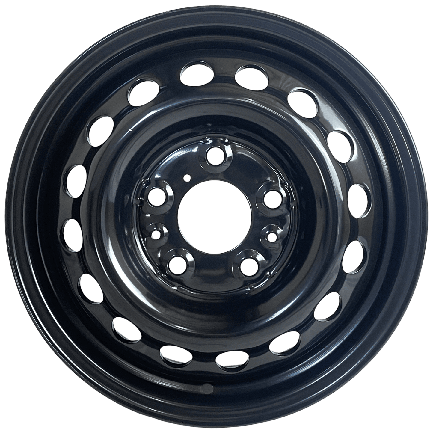 16" x 6" GOJOS Black Van Steel 5x130 ET68 CB78.1 Off-Road Steel Wheels Roadcruza Tyres 