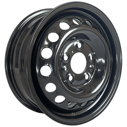 16" x 6" GOJOS Black Van Steel 5x130 ET68 CB78.1 Off-Road Steel Wheels Roadcruza Tyres 