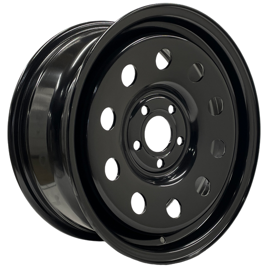 16" x 7" GOJOS Black Modular 5x108 ET35 CB65.1 Off-Road Steel Wheels