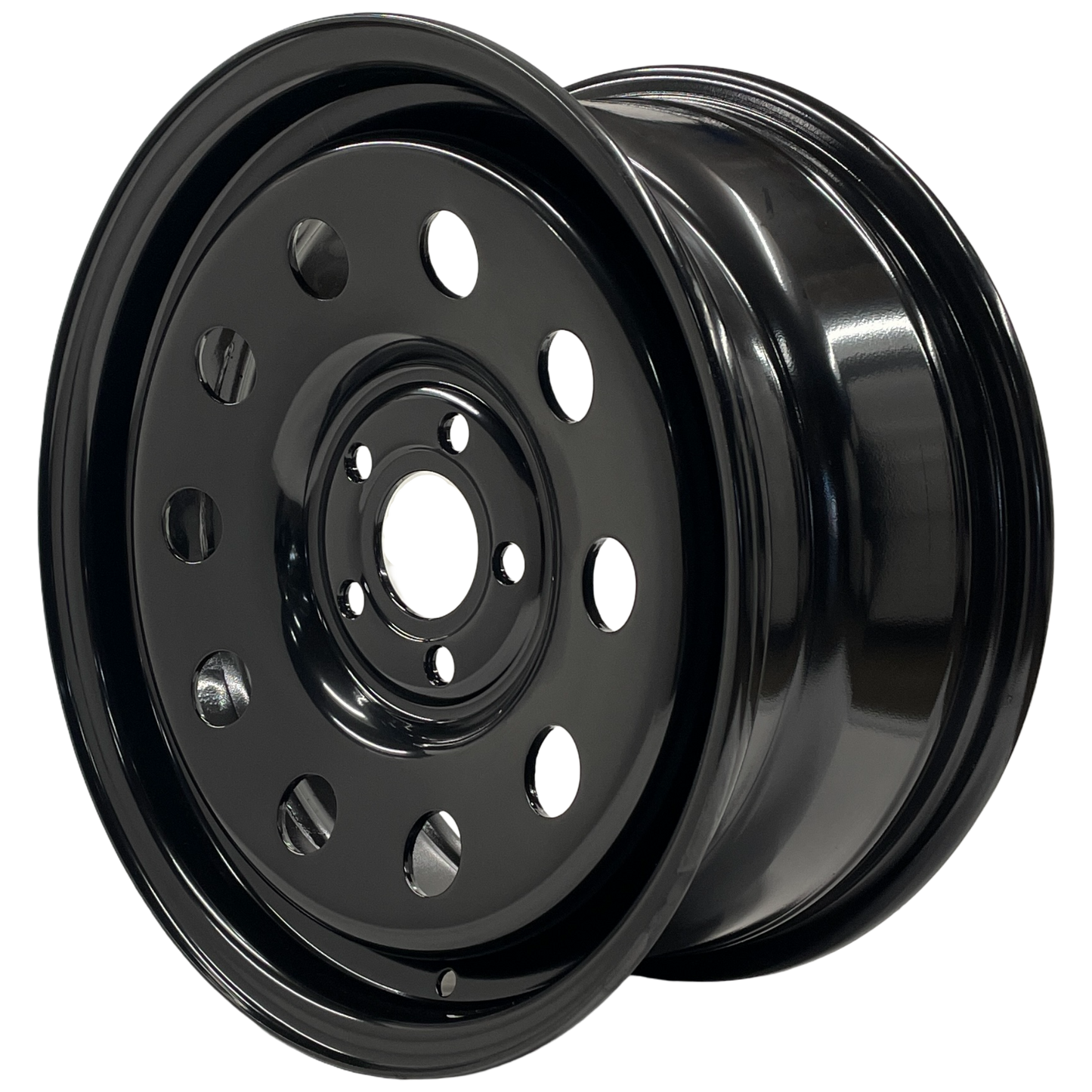 16" x 7" GOJOS Black Modular 5x108 ET35 CB65.1 Off-Road Steel Wheels