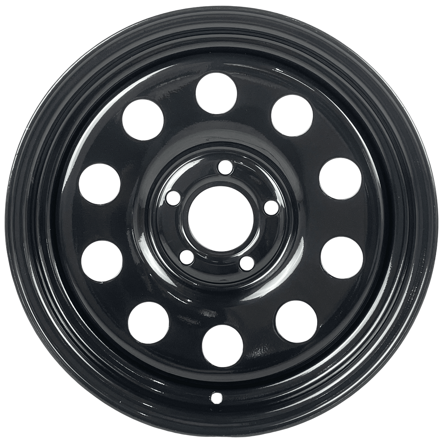 16" x 7" GOJOS Black Modular 5x114.3 ET30 CB71.6 Off-Road Steel Wheels Roadcruza Tyres 