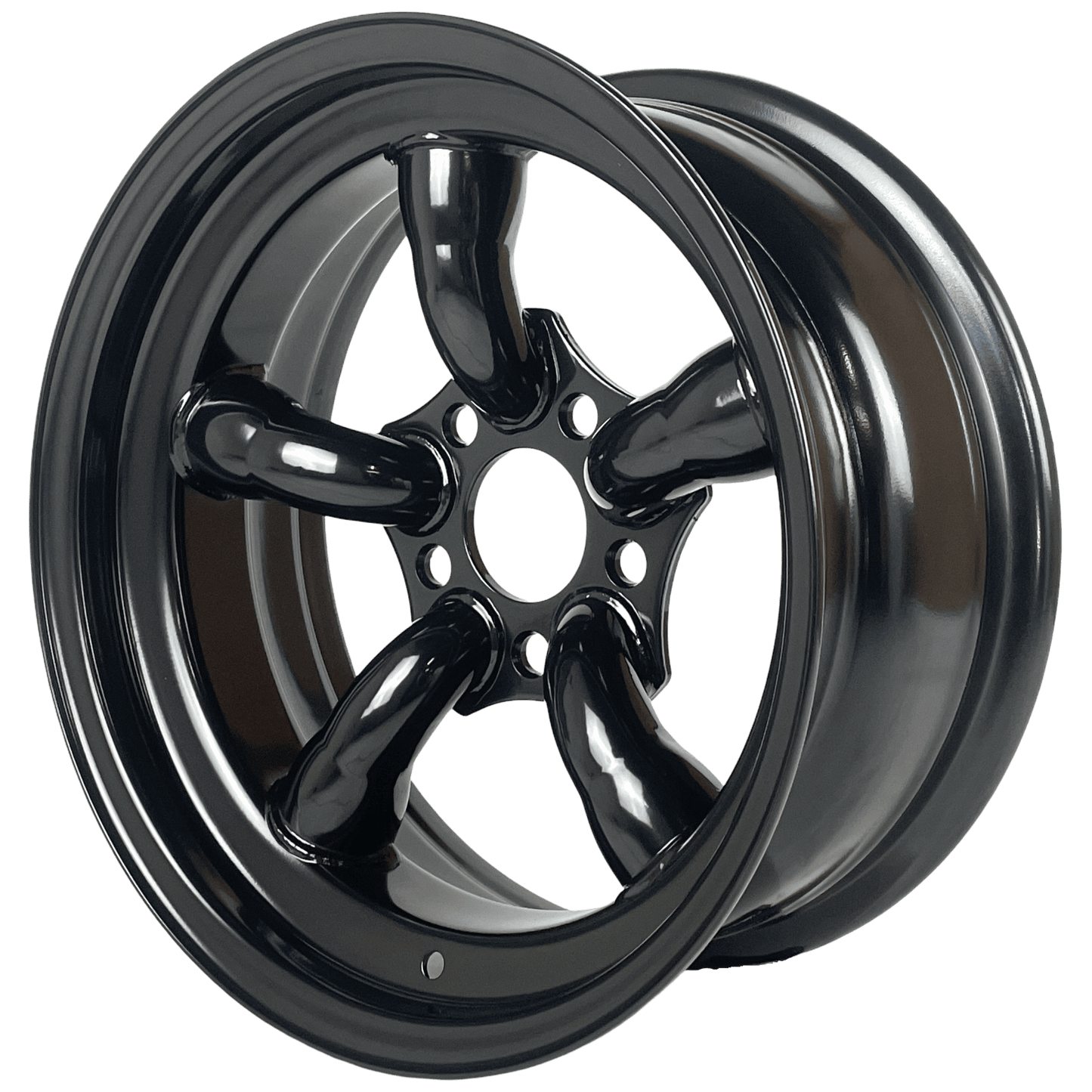 16" x 7" GOJOS Black 5 Pipe 5x120 ET-25 CB70.1 Off-Road Steel Wheels Roadcruza Tyres 