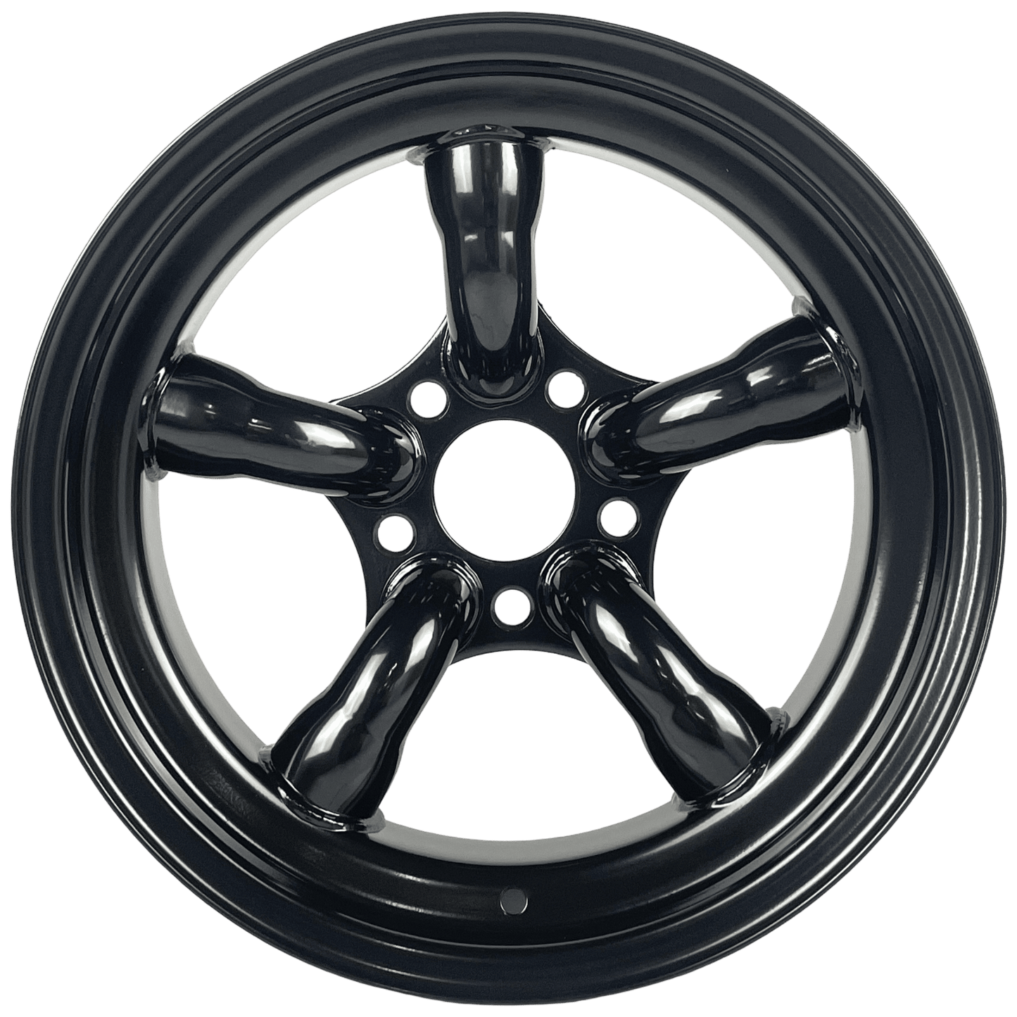 16" x 7" GOJOS Black 5 Pipe 5x120 ET-25 CB70.1 Off-Road Steel Wheels Roadcruza Tyres 