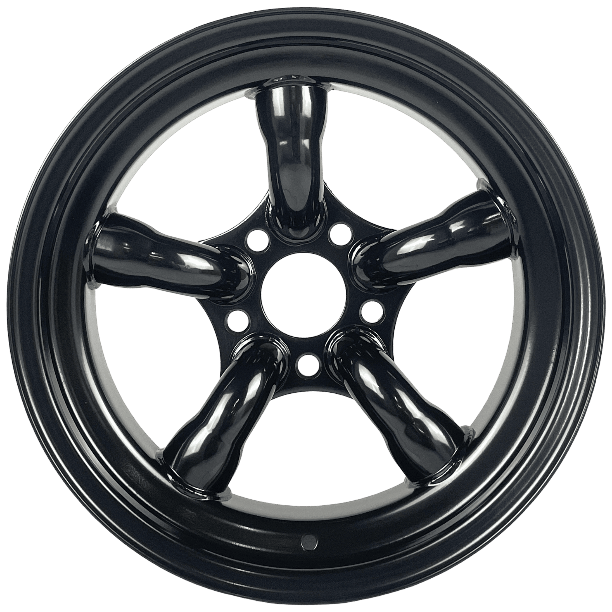 16" x 7" GOJOS Black 5 Pipe 5x120 ET-25 CB70.1 Off-Road Steel Wheels Roadcruza Tyres 