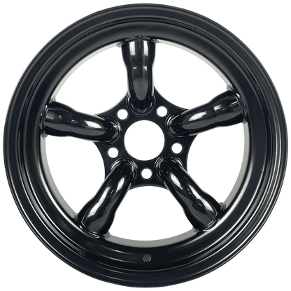 16" x 7" GOJOS Black 5 Pipe 5x120 ET-25 CB70.1 Off-Road Steel Wheels Roadcruza Tyres 