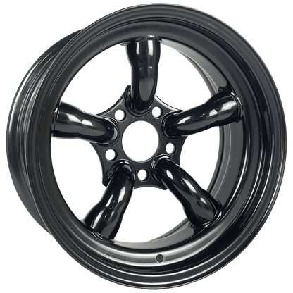 16" x 7" GOJOS Black 5 Pipe 5x120 ET-25 CB70.1 Off-Road Steel Wheels Roadcruza Tyres 