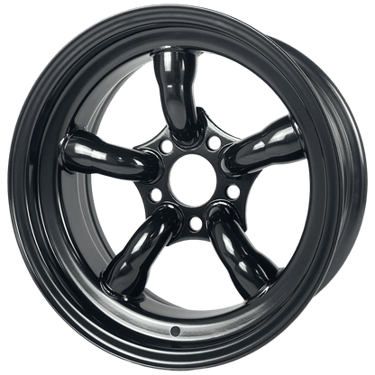 16" x 7" GOJOS Black 5 Pipe 5x120 ET-25 CB70.1 Off-Road Steel Wheels Roadcruza Tyres 