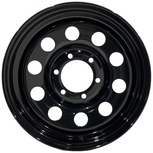 Gojos Black Modular Steel 4x4 off-road wheels 16x7_6x139.7_ET8