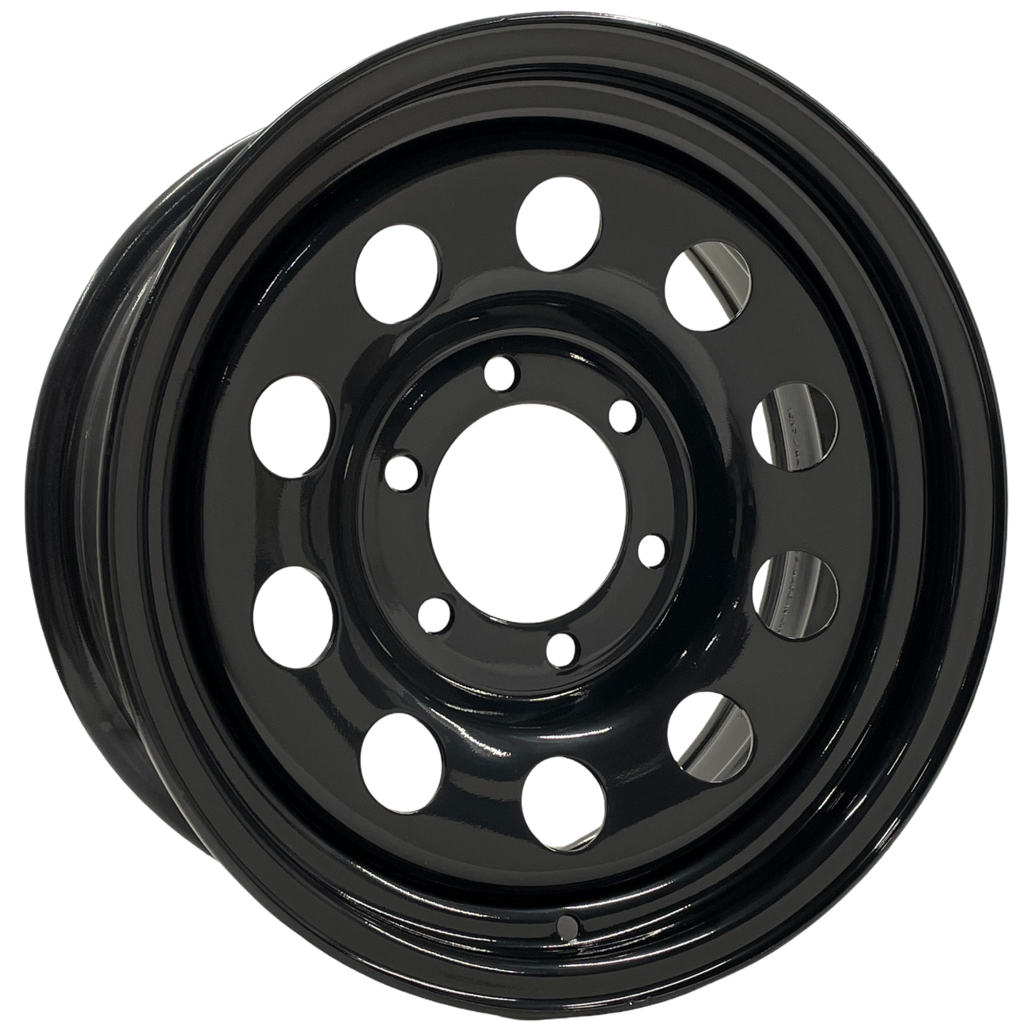16" x 7" GOJOS Black Modular 6x139.7 ET08 CB106.2 Off-Road Steel Wheels