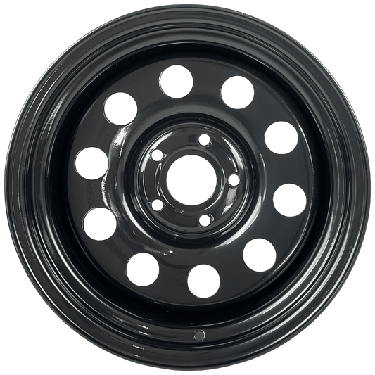 16" x 8" GOJOS Black Modular 5x120 ET-25 CB70.1 Off-Road Steel Wheels Roadcruza Tyres 