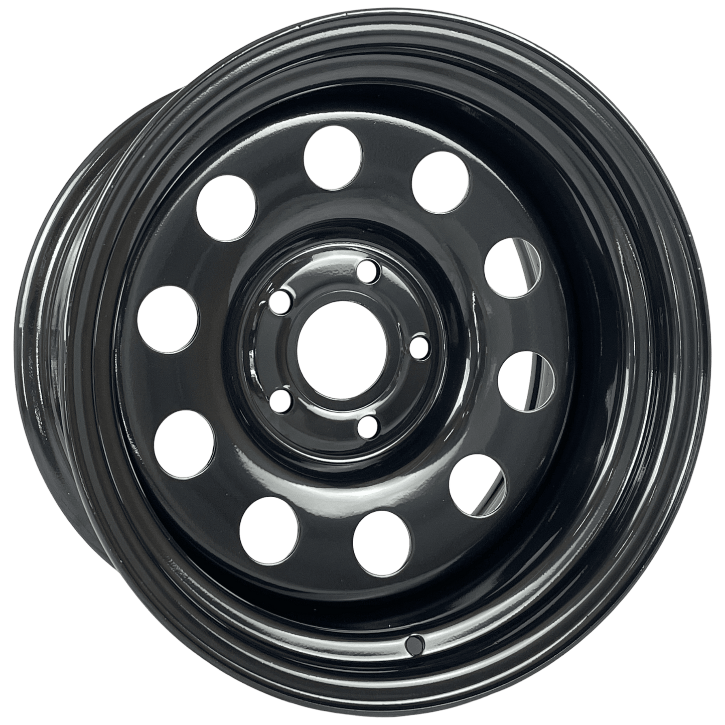 16" x 8" GOJOS Black Modular 5x120 ET-25 CB70.1 Off-Road Steel Wheels Roadcruza Tyres 