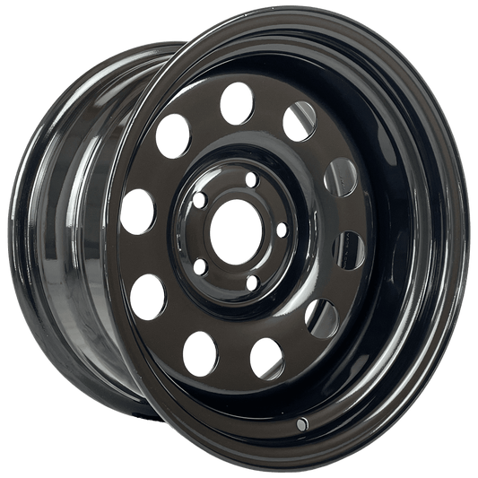 16" x 8" GOJOS Black Modular 5x120 ET-25 CB70.1 Off-Road Steel Wheels Roadcruza Tyres 