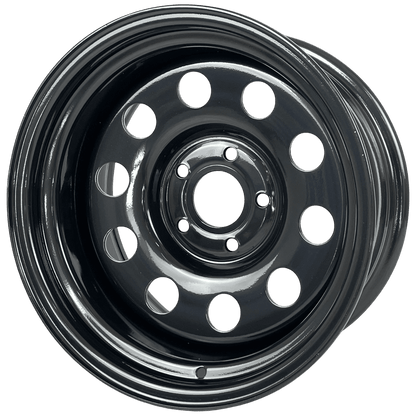 16" x 8" GOJOS Black Modular 5x120 ET-25 CB70.1 Off-Road Steel Wheels Roadcruza Tyres 