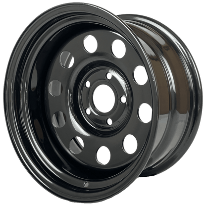 16" x 8" GOJOS Black Modular 5x120 ET-25 CB70.1 Off-Road Steel Wheels Roadcruza Tyres 
