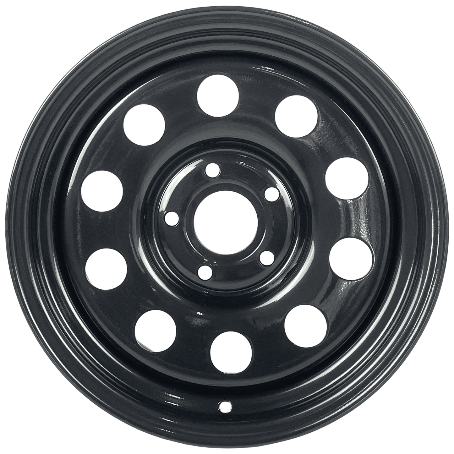 16" x 8" GOJOS Black Modular 5x120 ET25 CB70.1 Off-Road Steel Wheels Roadcruza Tyres 