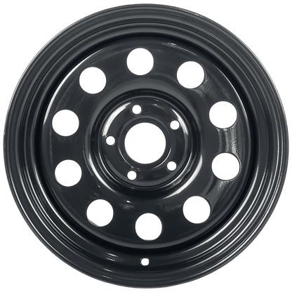 16" x 8" GOJOS Black Modular 5x120 ET25 CB70.1 Off-Road Steel Wheels Roadcruza Tyres 