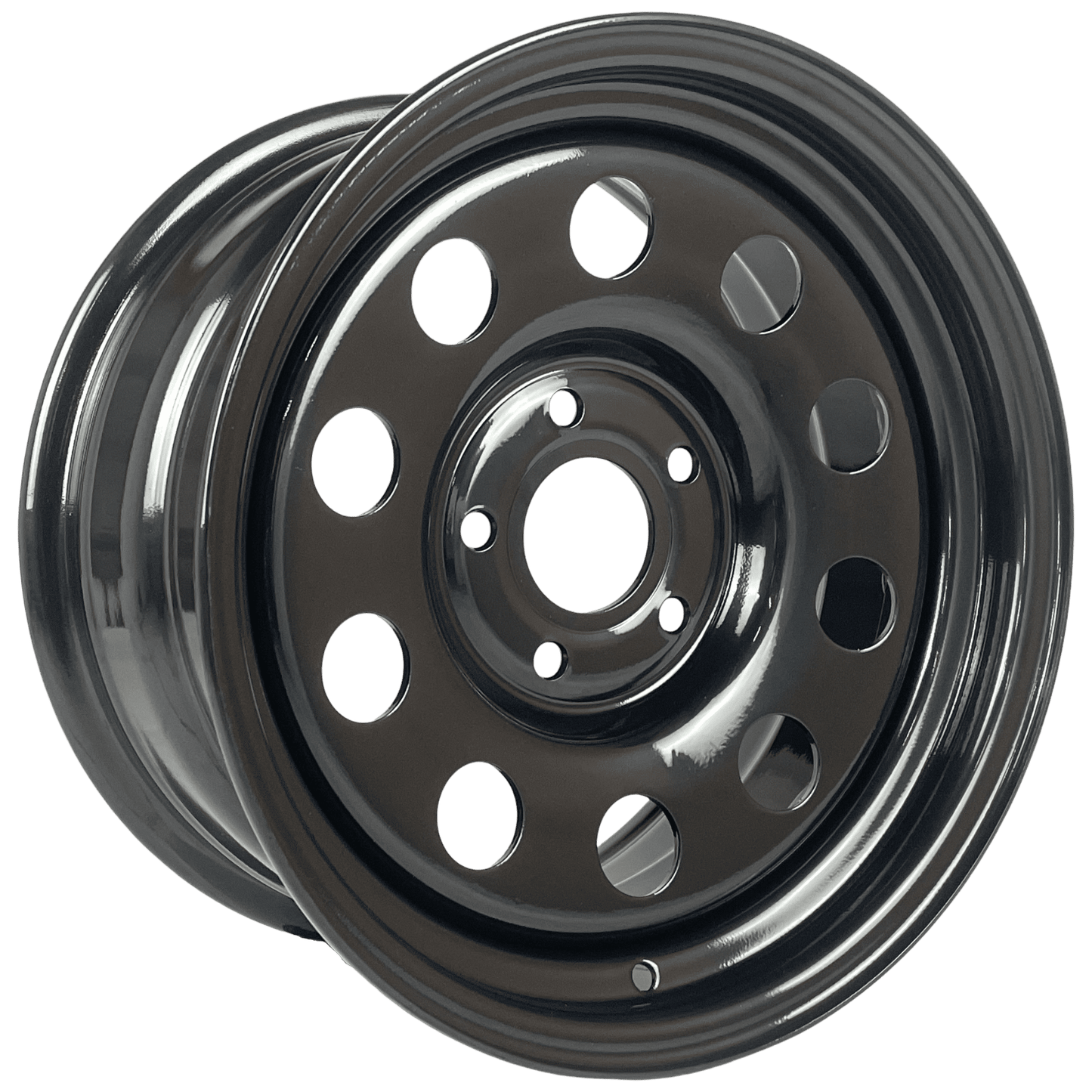 16" x 8" GOJOS Black Modular 5x120 ET25 CB70.1 Off-Road Steel Wheels Roadcruza Tyres 