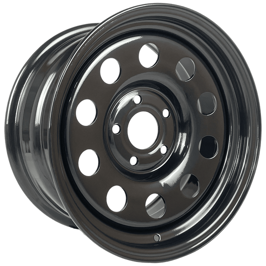 16" x 8" GOJOS Black Modular 5x120 ET25 CB70.1 Off-Road Steel Wheels Roadcruza Tyres 