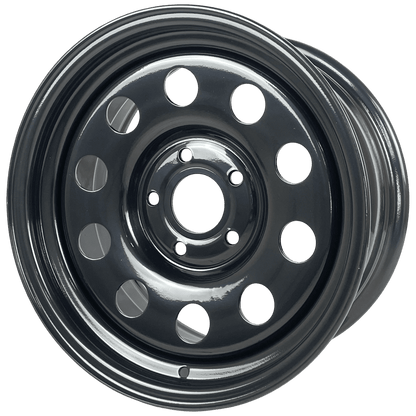 16" x 8" GOJOS Black Modular 5x120 ET25 CB70.1 Off-Road Steel Wheels Roadcruza Tyres 