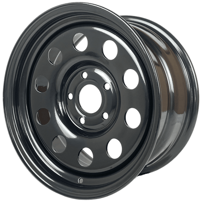 16" x 8" GOJOS Black Modular 5x120 ET25 CB70.1 Off-Road Steel Wheels Roadcruza Tyres 