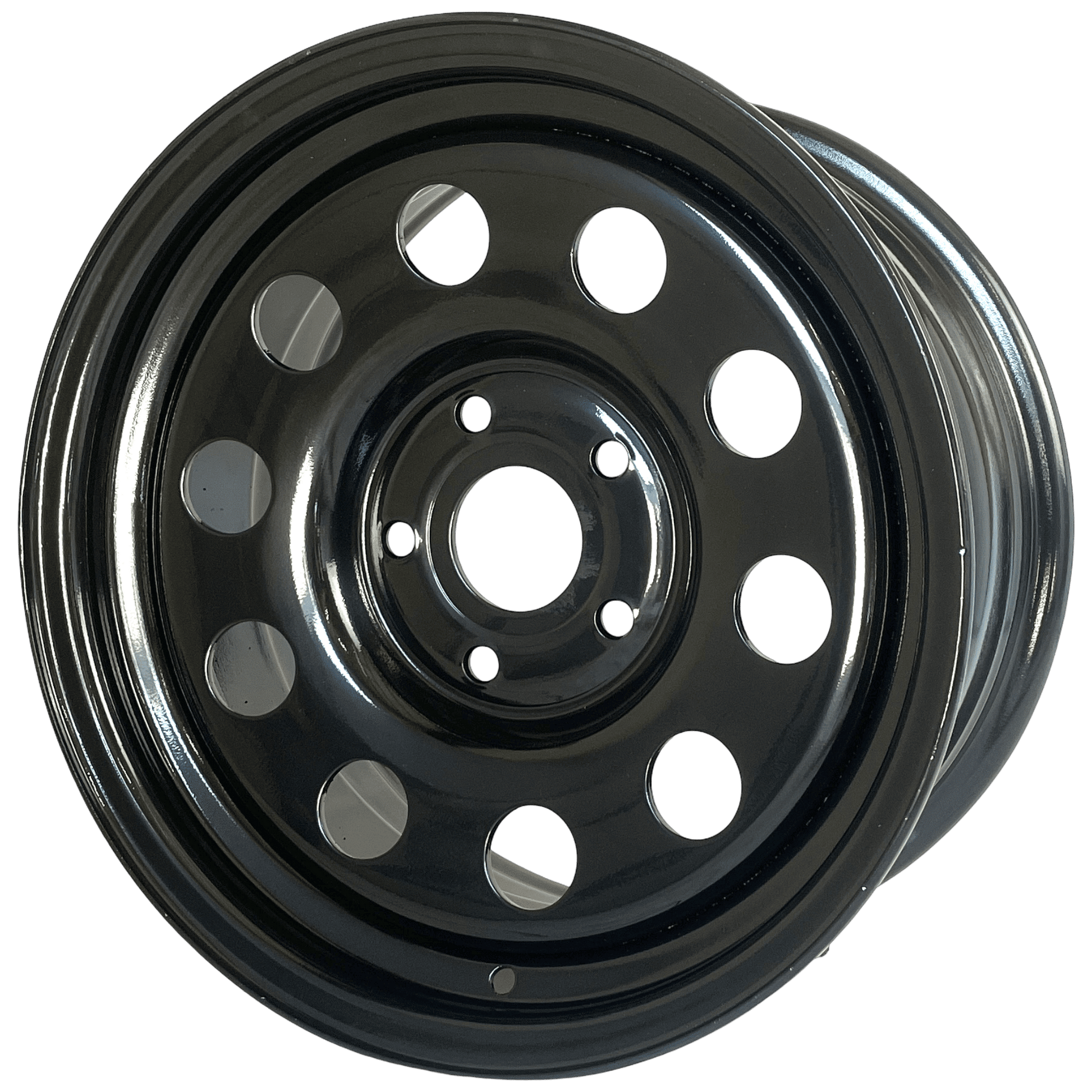 16" x 8" GOJOS Black Modular 5x120 ET35 CB65.1 Off-Road Steel Wheels Roadcruza Tyres 