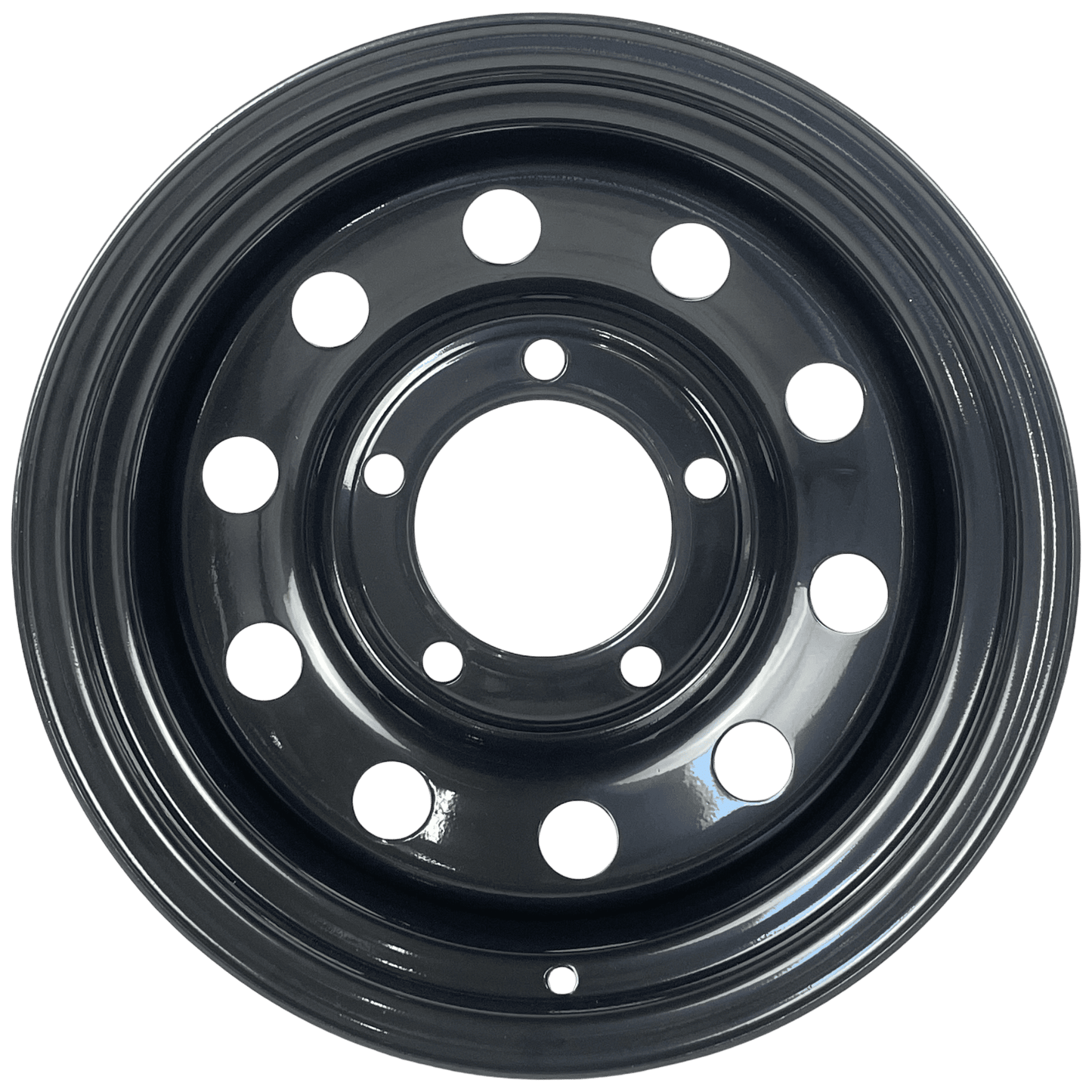 16" x 8" GOJOS Black Modular 5x165.1 ET-35 CB125 Off-Road Steel Wheels Roadcruza Tyres 
