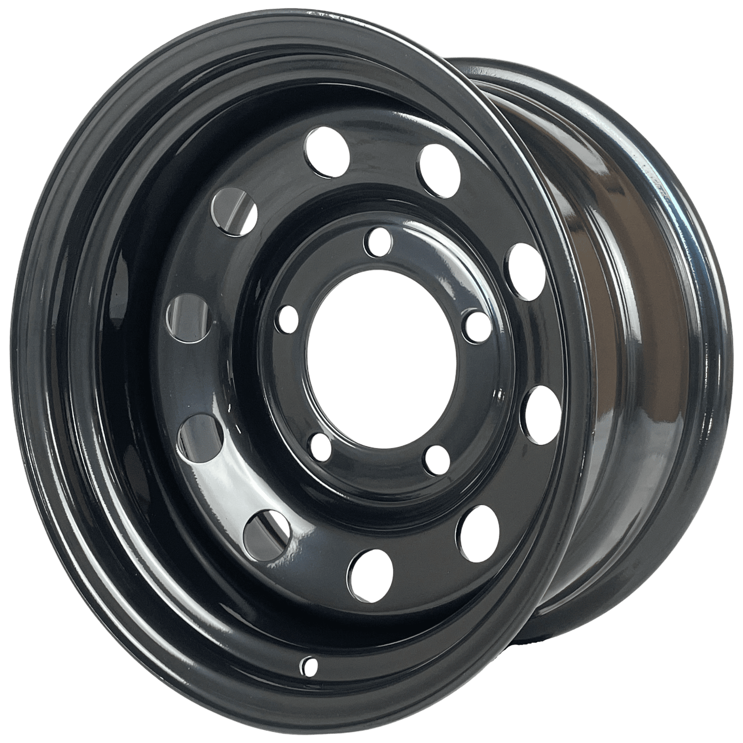16" x 8" GOJOS Black Modular 5x165.1 ET-35 CB125 Off-Road Steel Wheels Roadcruza Tyres 