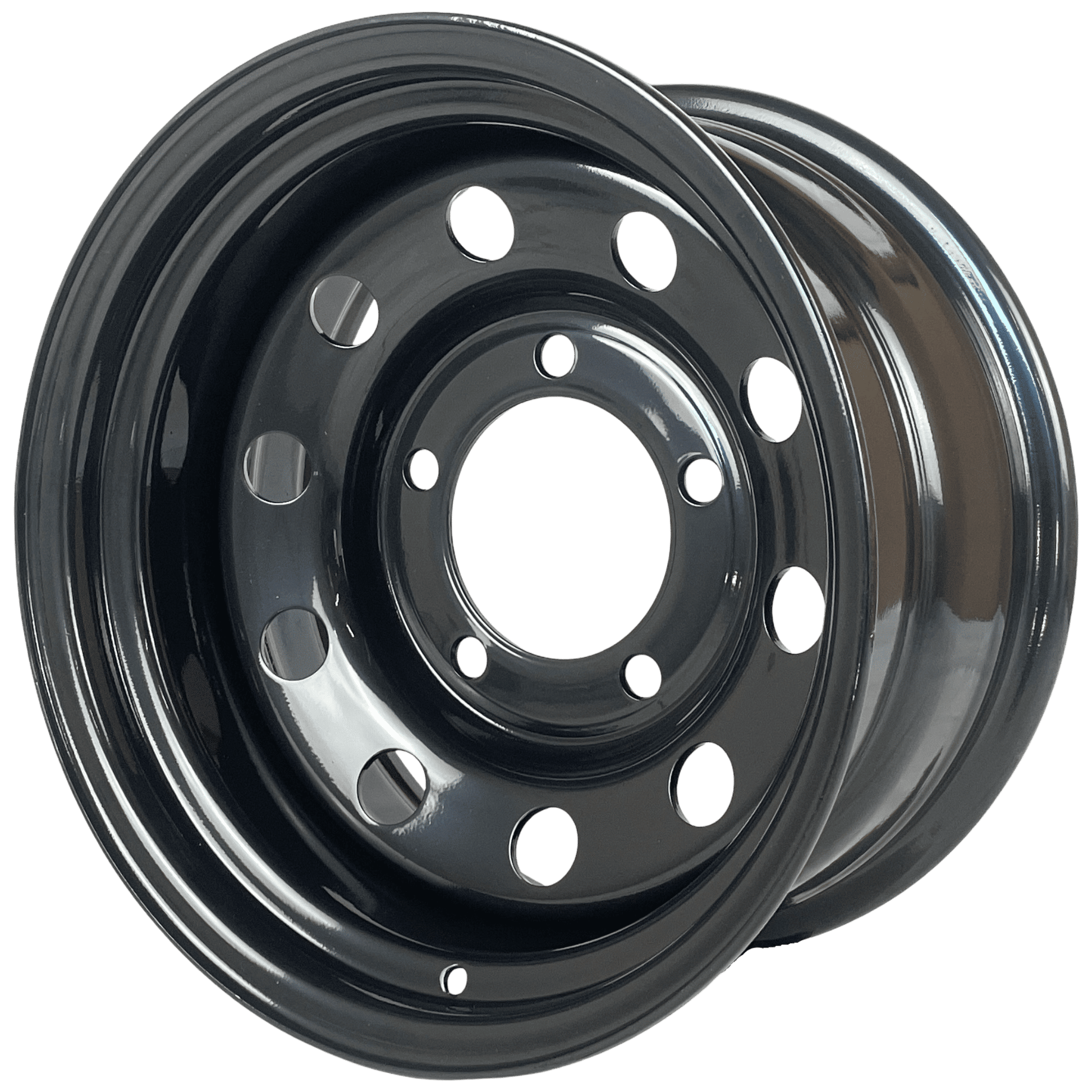 16" x 8" GOJOS Black Modular 5x165.1 ET-35 CB125 Off-Road Steel Wheels Roadcruza Tyres 