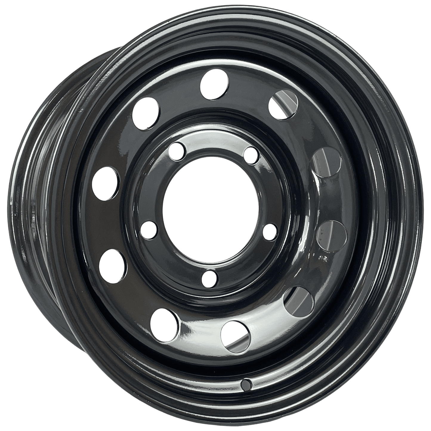 16" x 8"  GOJOS Black Modular 5x165.1 ET00 CB125 Off-Road Steel Wheels Roadcruza Tyres 