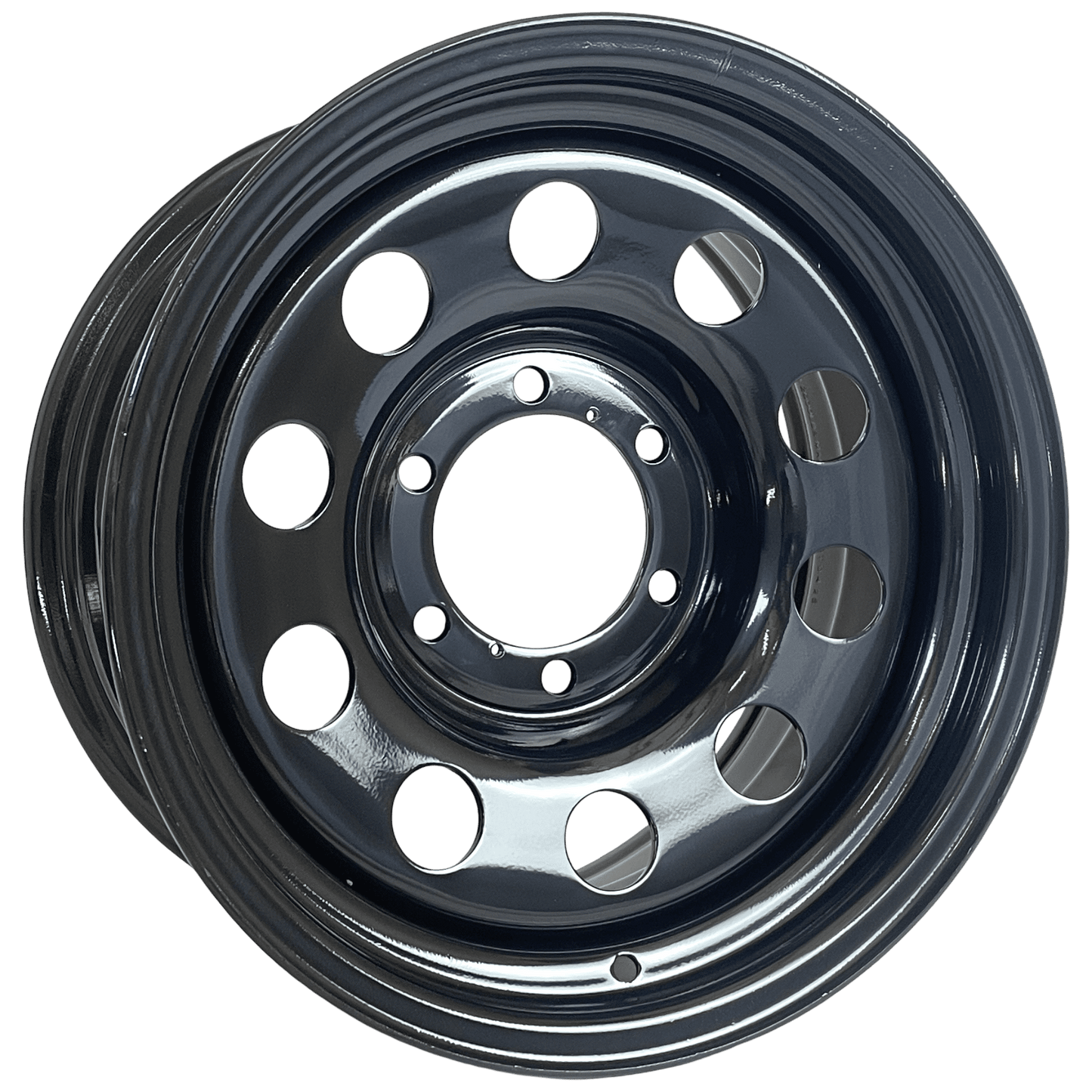 16" x 8" GOJOS Black Modular 6x139.7 ET00 CB110 Off-Road Steel Wheels Roadcruza Tyres 