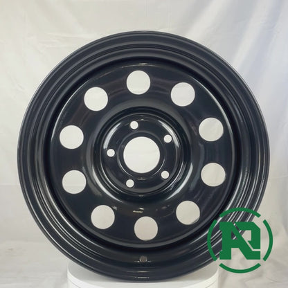 360video of 16" x 8" GOJOS Black Modular 5x120 ET25 CB70.1 Off-Road & 4x4 Steel Wheels at Roadcruza Tyres 