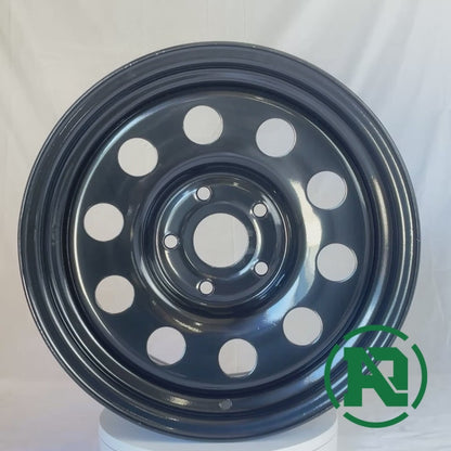 360 video 16" x 8" GOJOS Black Modular 5x120 ET35 CB65.1 Off-Road &4x4 Steel Wheels from Roadcruza Tyres 