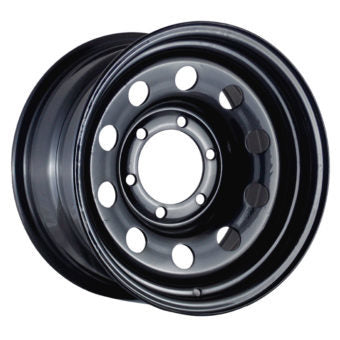 15x8 GOJOS Black Modular 6x139.7 ET00 Off-Road Steel Wheels